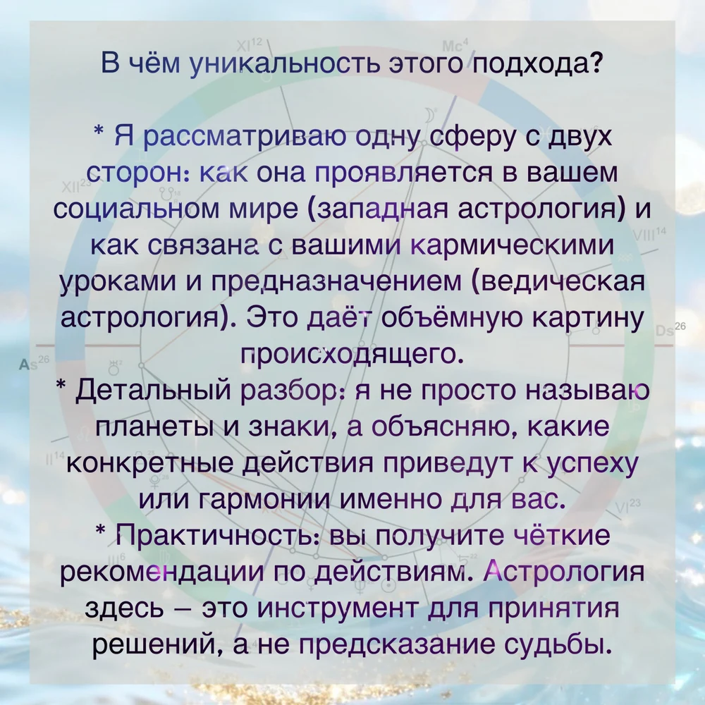 Анализ одной из сфер жизни